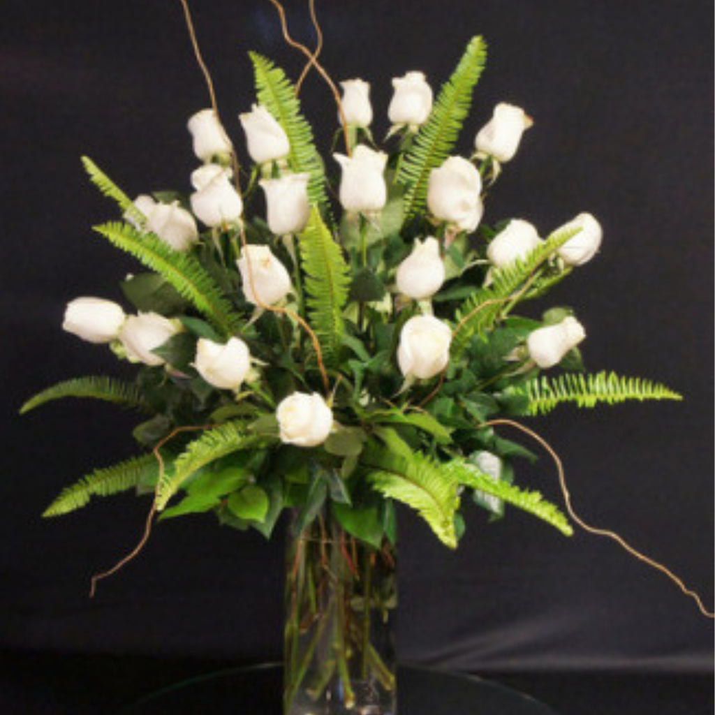 Premium White Roses