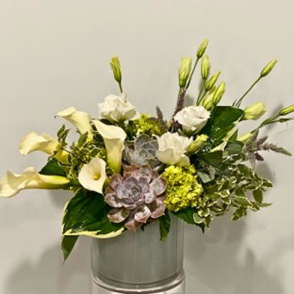 grace calla lily plant White Garden – flower arrangement | Naples, FL