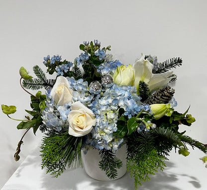 Calming Winter Blues –  Grace Lakes Florist Inc., Naples FL