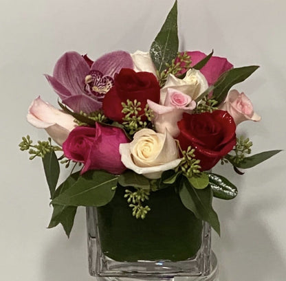 Valentine's Orchid and Rose Gathering –  Grace Lakes Florist Inc., Naples FL